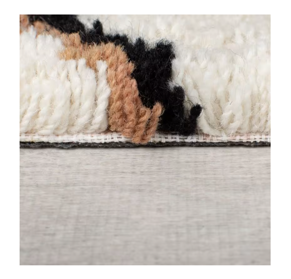 Tapis berbère en laine fait main radim