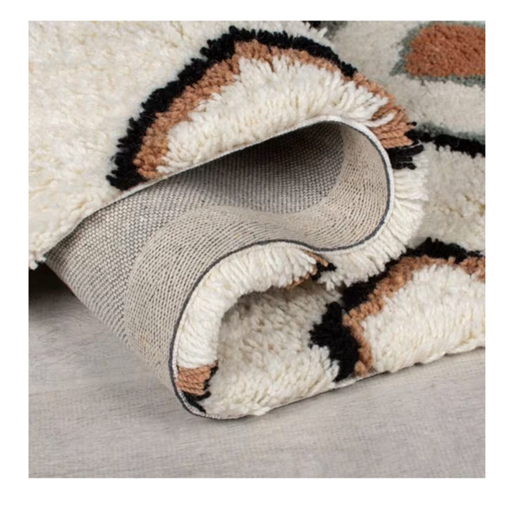 Tapis berbère en laine fait main radim