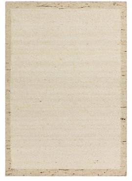 Tapis de salon en laine tissé plat BORDY