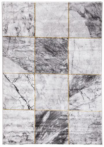 Tapis de salon moderne tissé plat GRANITA