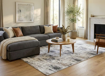 Tapis moderne tissé plat BRIGHTON - 0