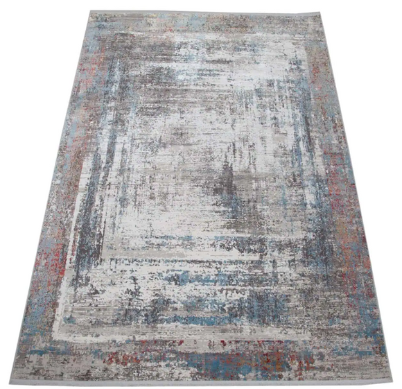 Tapis de salon moderne en viscose BRODERIE