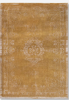 Tapis de salon style orient tissé plat WANE