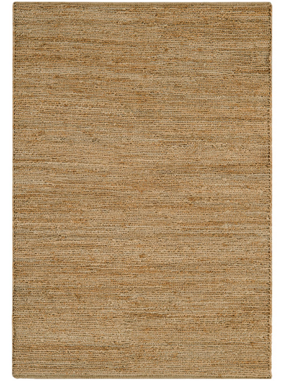 Tapis de salon en jute tissé plat KOUMAS