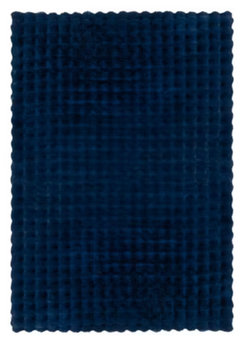 Tapis fausse fourrure honeycomb - 0