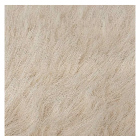 Tapis fausse fourrure honeycomb