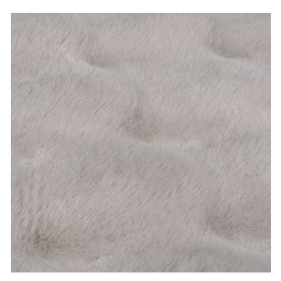 Tapis fausse fourrure honeycomb