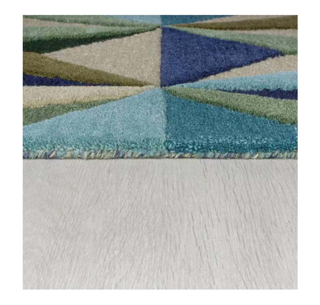 Tapis moderne en laine fait main utopia