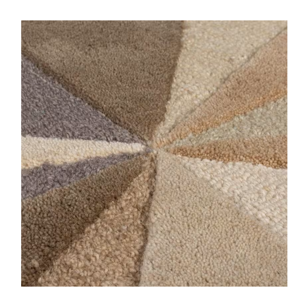Tapis moderne en laine fait main utopia
