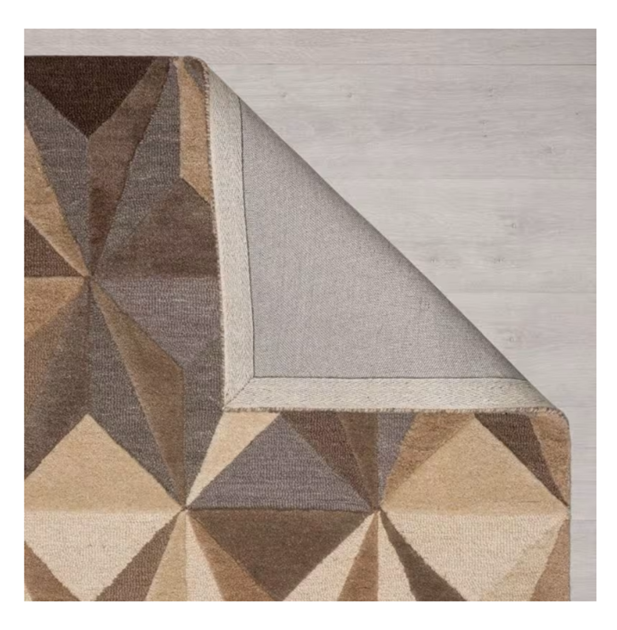 Tapis moderne en laine fait main utopia