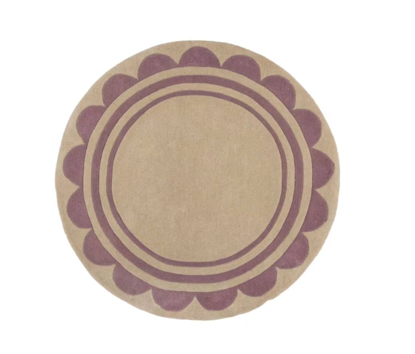 Tapis en laine fait main madison