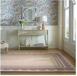 Tapis en laine fait main madison