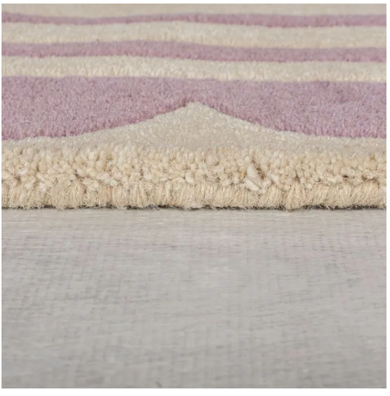 Tapis en laine fait main madison
