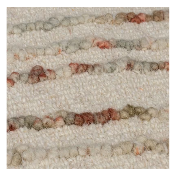 Tapis moderne en laine fait main flurry