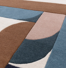 Tapis moderne tufté main en laine JINGA-12
