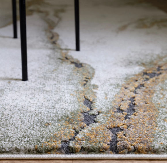 Tapis de salon tissé plat HAVEN