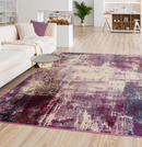 Tapis tissé plat moderne GRAPE