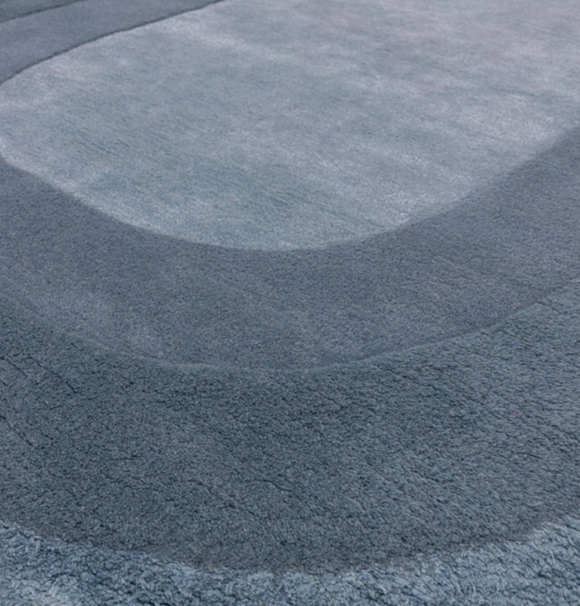 Tapis tufté main en laine RINGO