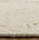 Tapis de salon en laine tissé plat RADDEL