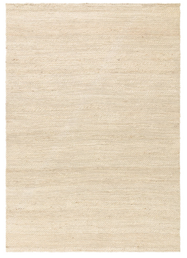 Tapis de salon en jute tissé plat CLARITY