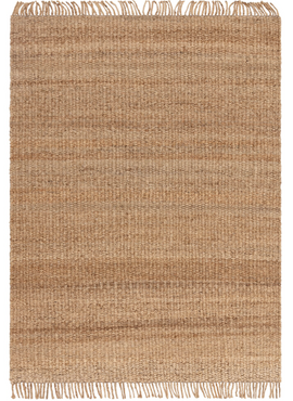 Tapis de salon en jute tissé plat MANGROVE