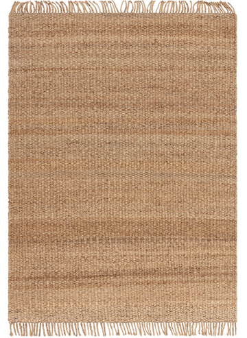 Tapis de salon en jute tissé plat MANGROVE