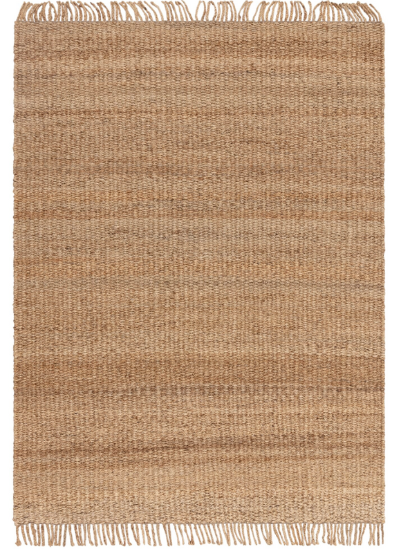 Tapis de salon en jute tissé plat MANGROVE