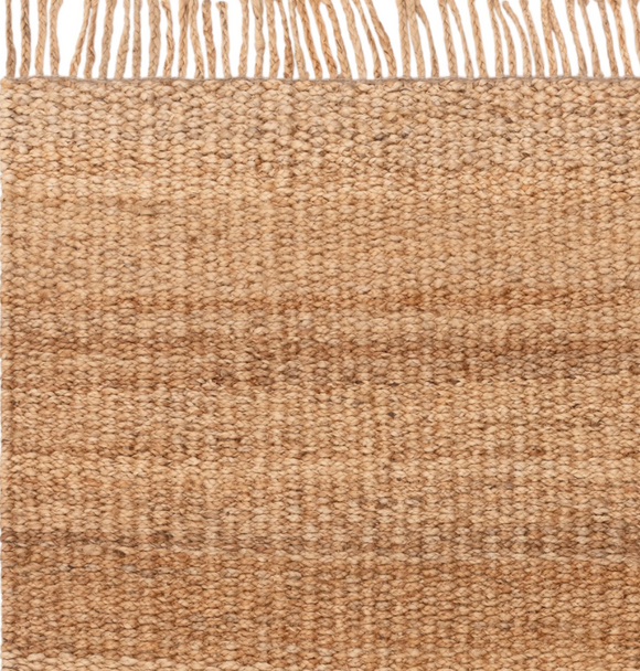 Tapis de salon en jute tissé plat MANGROVE