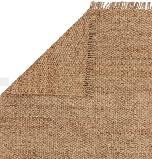Tapis de salon en jute tissé plat MANGROVE