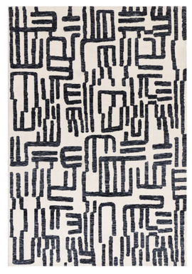 Tapis moderne tissé plat LIBRETTO