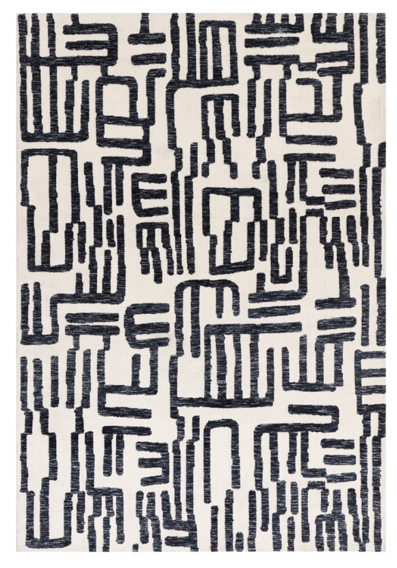 Tapis moderne tissé plat LIBRETTO