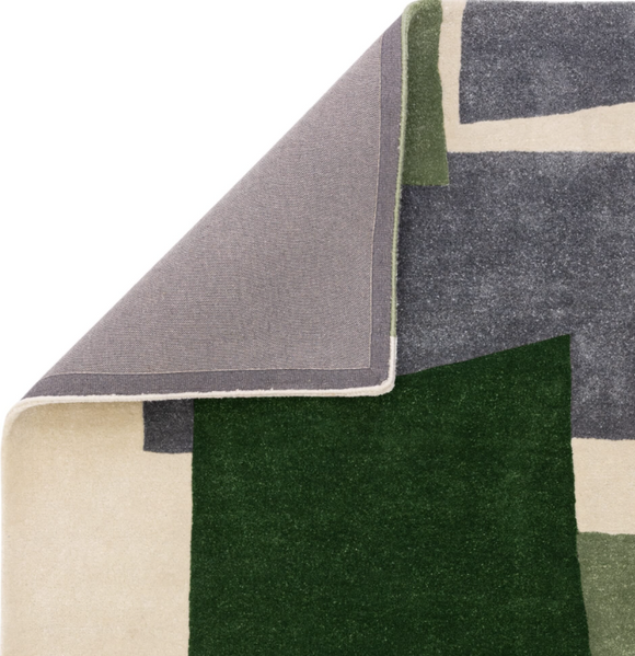 Tapis moderne tufté main CUTTY