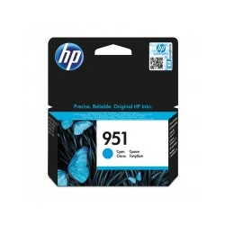 Cartouche jet d'encre n°951 cyan hp 8ml pour imprimante jet d'encre - Clicktofournisseur.com