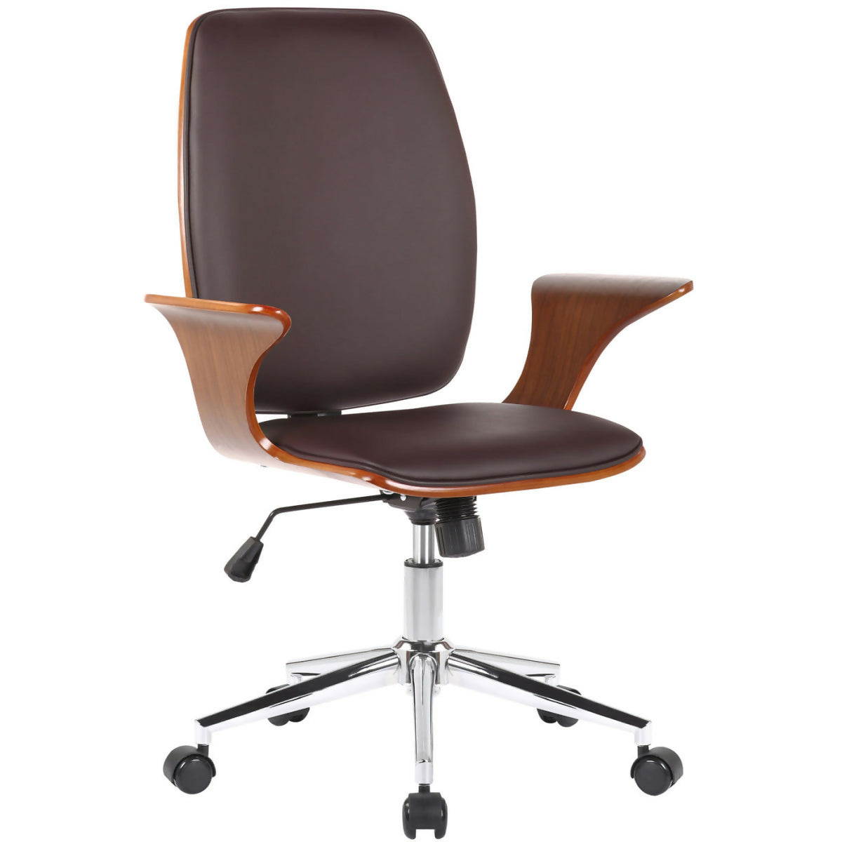 Burbank office chair - Walnut - Brown