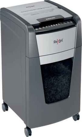 Rexel AutoFeed+ 300X Paper Shredder Cross shredding 4x25 mm P-4 60 L, 55 dB, Grey/Black