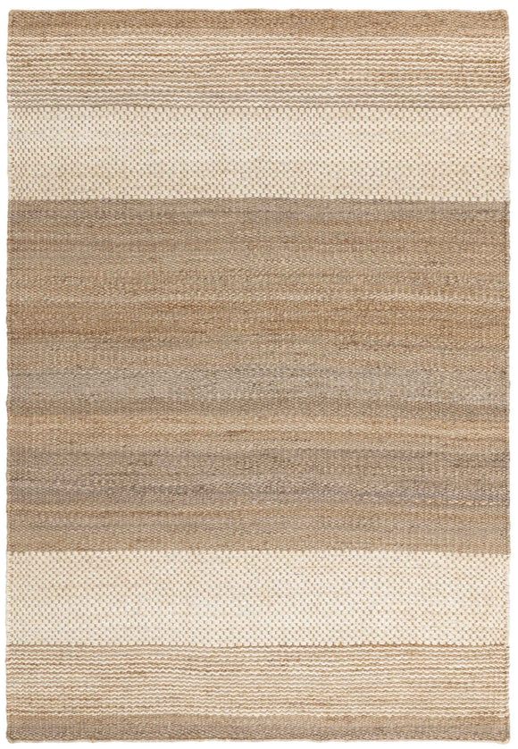 Tapis de salon pure jute BANYAN