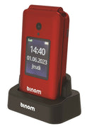 Téléphone mobile senior à clapet 4g binom x3 - Clicktofournisseur.com