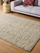 Tapis de salon et chambre tissé plat en laine MARCEL-2