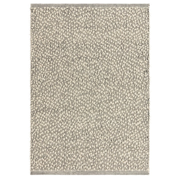 Tapis de salon et chambre tissé plat en laine MARCEL