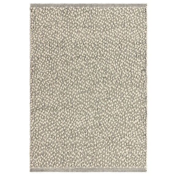 Tapis de salon et chambre tissé plat en laine MARCEL