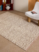Tapis de salon et chambre tissé plat en laine MARCEL-7