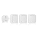 Retour client Ecost Smartwares SH499567 Ensemble d'interrupteurs d'éclairage de chambre Plug Connect 1 interrupteur intégré