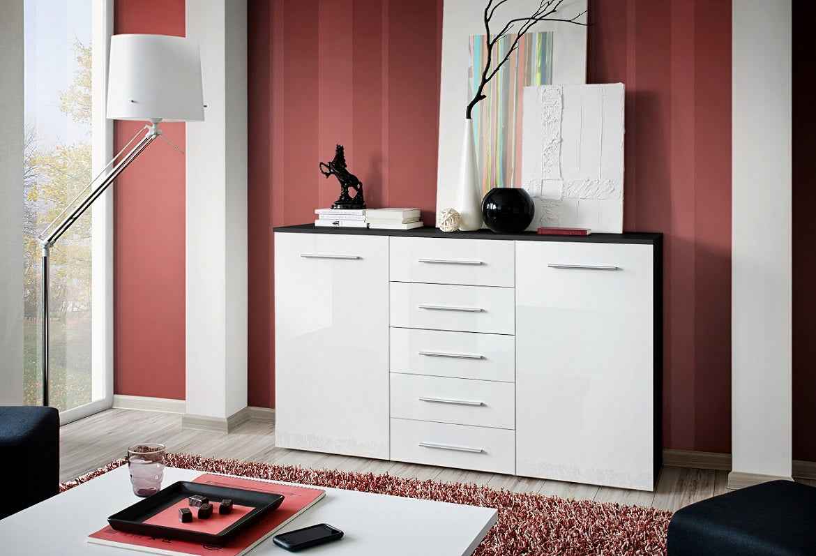 Colonne de douche murray avec étagère murale - en chrome blanc - Clicktofournisseur.com