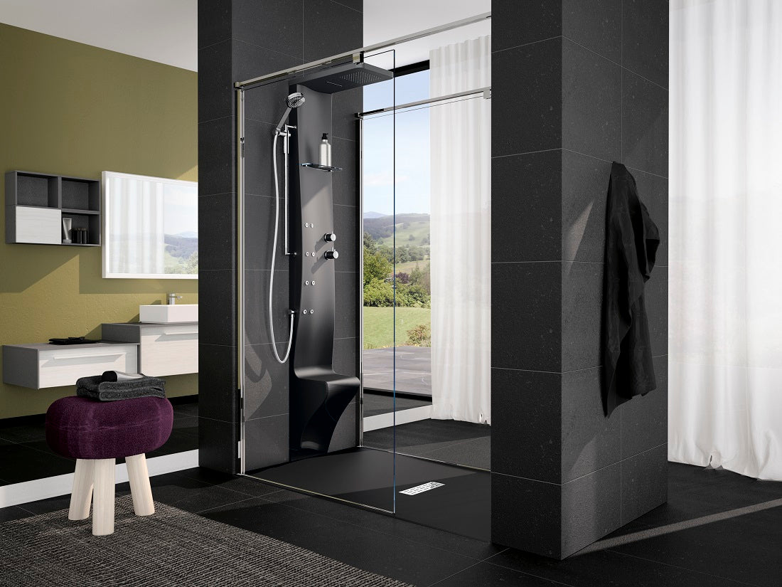 Colonne de douche mécanique avec siège intégré NOVELLINI DRESS PLUS 213 cm clicktofournisseur.com