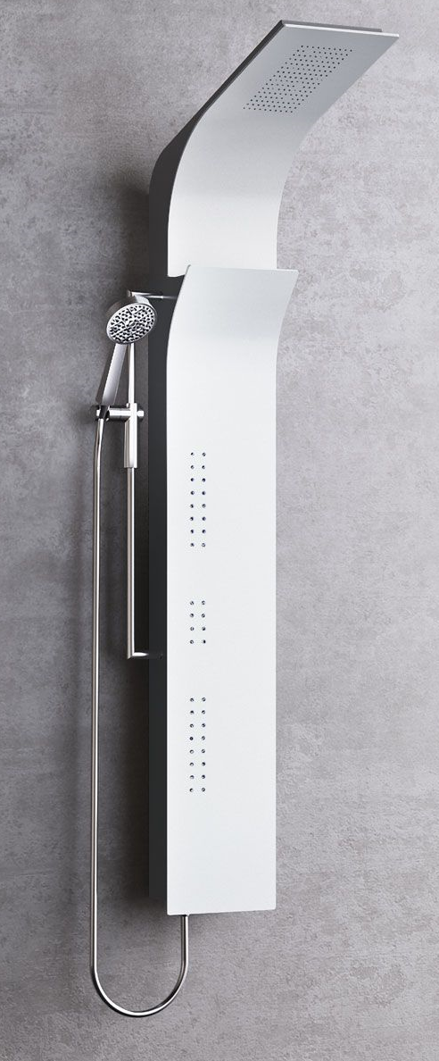Colonne de douche thermostatique novellini vanity s 164 cm - Clicktofournisseur.com