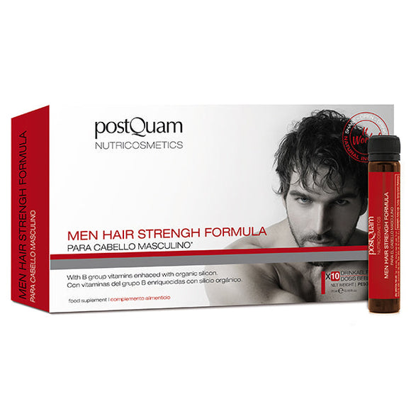 Complément alimentaire anti-chute de cheveux homme 1 x 25 ml - Clicktofournisseur.com