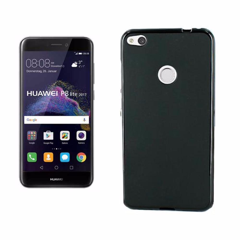 Coque Housse Silicone Noir Souple pour Huawei P8 Lite 2017 clicktofournisseur.com