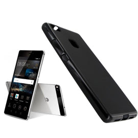 Coque housse silicone noir souple pour huawei p9 lite - Clicktofournisseur.com