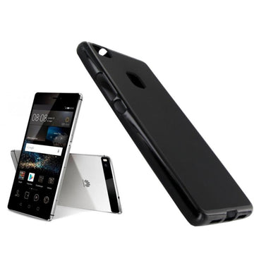 Coque housse silicone noir souple pour huawei p9 lite - Clicktofournisseur.com