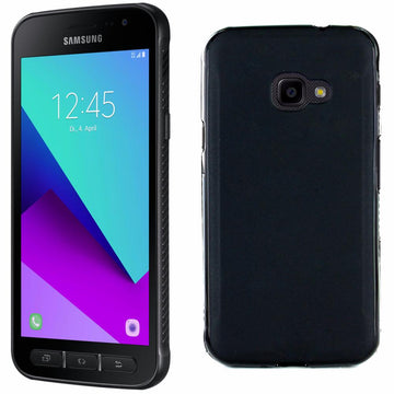 Coque housse silicone noir souple pour samsung galaxy xcover 4 g390f - Clicktofournisseur.com
